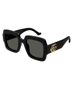 Gucci GG1547S-001 Occhiali da sole Donna Nero Grigio