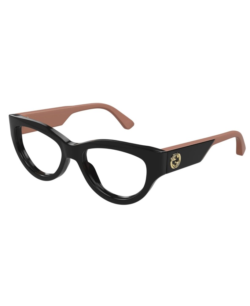 Gucci GG1665O-008 Occhiale da vista Donna Nero Rosa