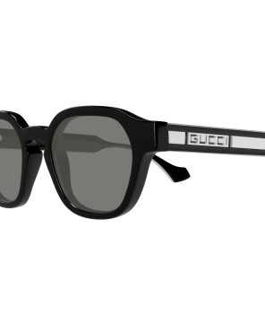 Gucci GG1730S-001 Occhiale da sole Uomo Nero Grigio