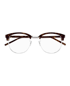 Saint Laurent SL 779-002 Occhiale da vista Unisex Avana Argento