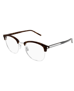 Saint Laurent SL 779-002 Occhiale da vista Unisex Avana Argento