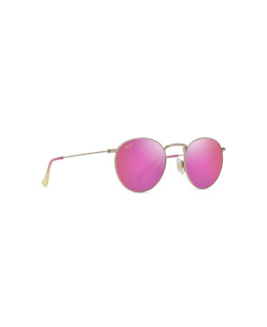 Maui Jim PUKAUA P667 Occhiali da sole Unisex Oro Specchiato Rosa