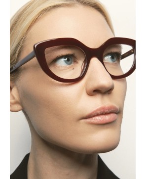 Kaleos TENNANT-03 Occhiale da vista Donna Rosso Scuro